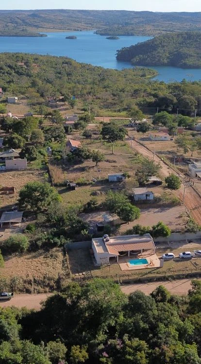 Condomínio Porto Vitória e entorno do Lago Corumbá — vista aérea 4