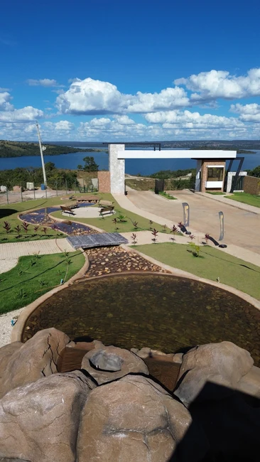 Acesso de empreendimento residencial na região do Lago Corumbá